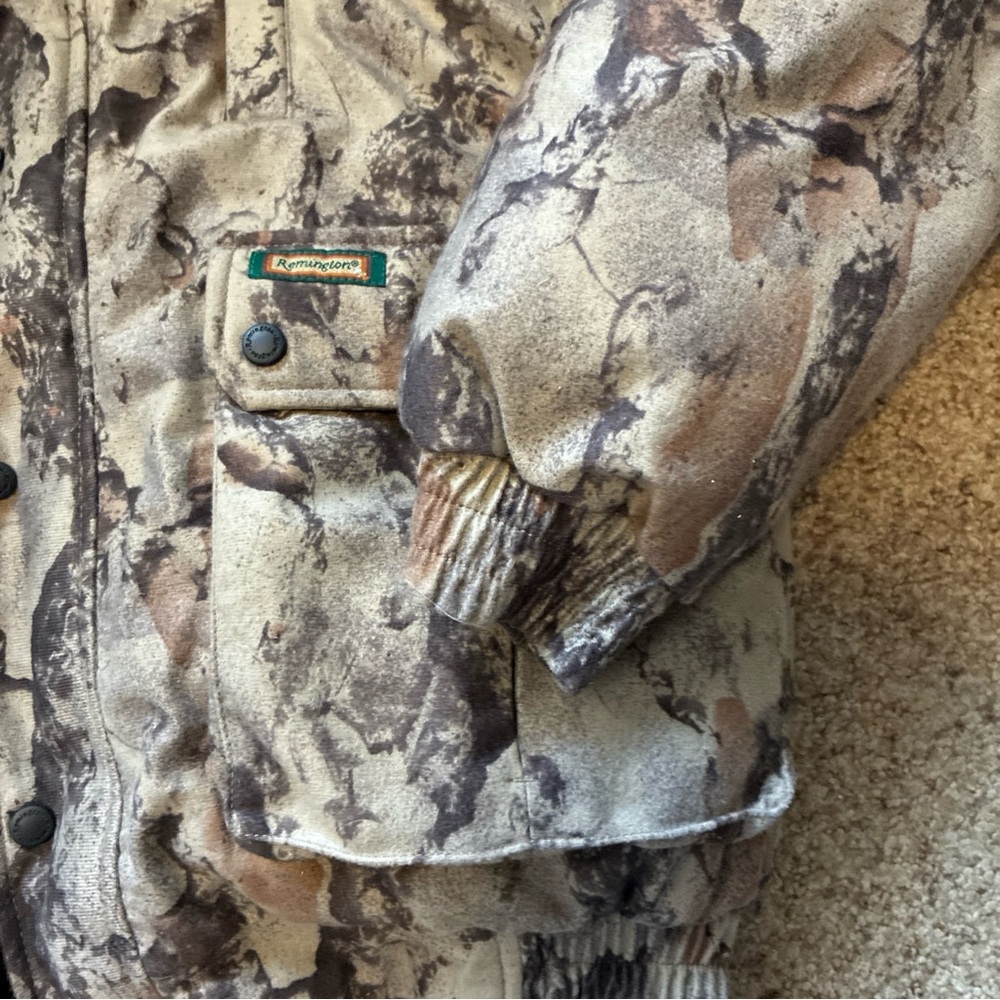 Remington Green Outdoor down Jacket reversible - Picture 2 of 10